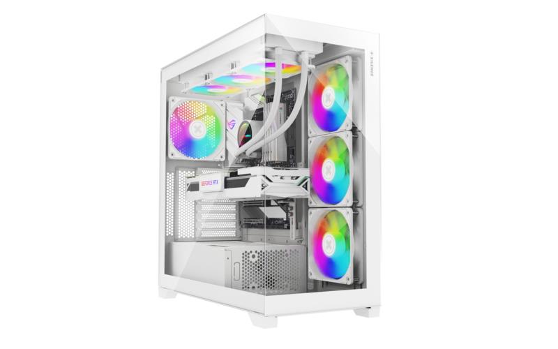 Case XILENCE ATX/micro ATX/Mini-ITX White Midi Tower PC X818.W.ARGB