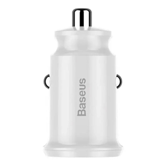 Baseus Grain Car Charger 2x USB 5V 3.1A (white) - Product Image 1