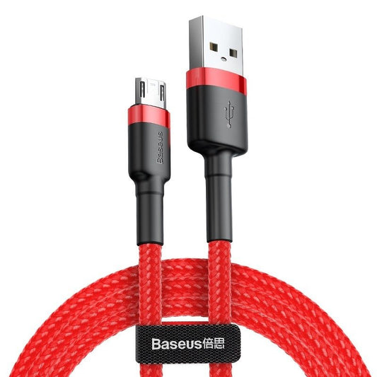 Baseus Cafule Micro USB cable 2.4A 1m (Red) - Product Image 1