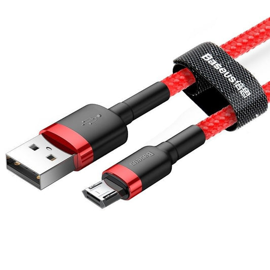 Baseus Cafule Micro USB cable 2.4A 1m (Red) - Product Image 2