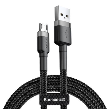 Baseus Cafule Micro USB cable 1.5A 2m (Gray + Black) - Product Image 1