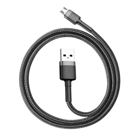 Baseus Cafule Micro USB cable 1.5A 2m (Gray + Black) - Product Image 2