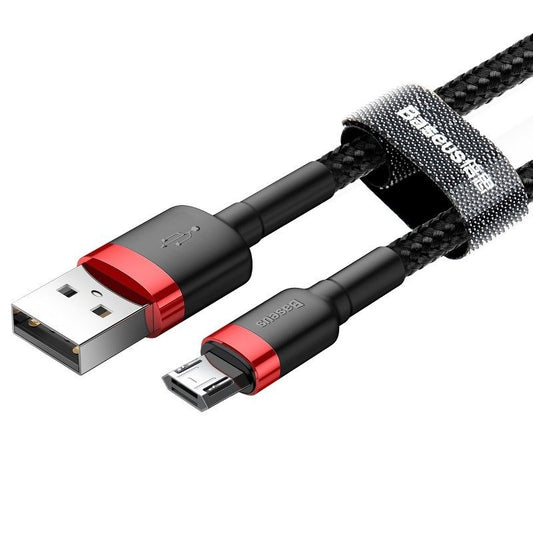 Baseus Cafule Micro USB cable 1.5A 2m (Red+Black) - Product Image 2