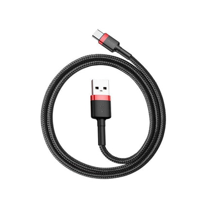 Baseus Cafule cable USB-C 3A 0.5m (Red+Black) - Product Image 3