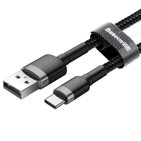 Baseus Cafule cable USB-C 3A 1m (Gray+Black) - Product Image 2