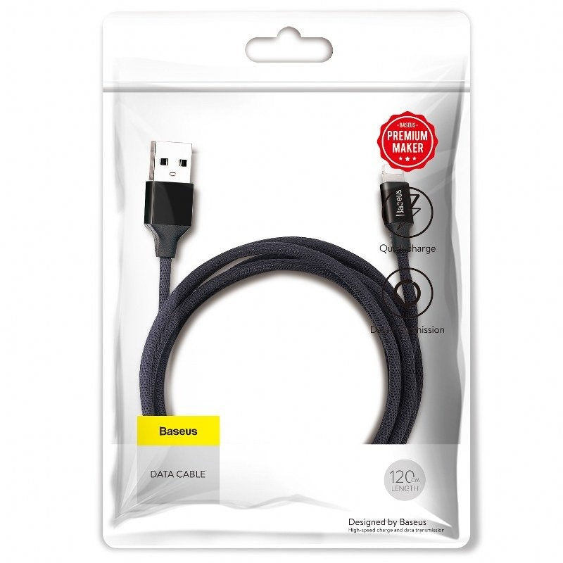Baseus Yiven Lightning Cable 120cm 2A - Black - Product Image 6
