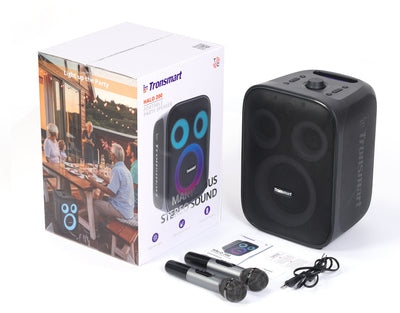 Tronsmart Halo 200 Wireless Speaker 120W + 2 Microphones - Black