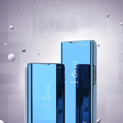 Clear View Case cover for Samsung Galaxy A24 4G flip cover blue — Hurtel