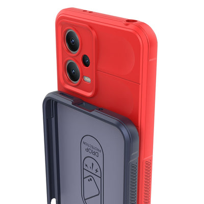 Magic Shield Case for Xiaomi Redmi Note 12 5G / Poco X5 5G Flexible Armor Cover Black — Hurtel