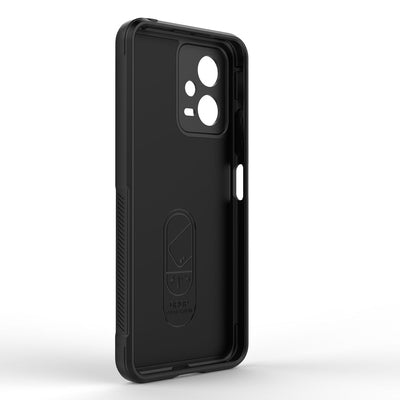 Magic Shield Case for Xiaomi Redmi Note 12 5G / Poco X5 5G Flexible Armor Cover Black — Hurtel