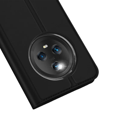 Dux Ducis Skin Pro case for Honor Magic5 flip cover card wallet stand black
