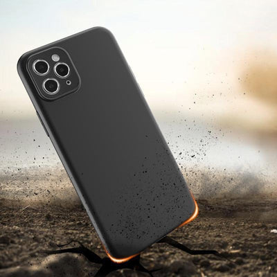 Soft Case case for Xiaomi Redmi 11A / Poco C55 / Redmi 12C thin silicone case black — Hurtel