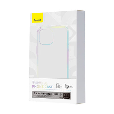 Baseus Crystal Case for iPhone 14 Pro Max thin cover + transparent glass