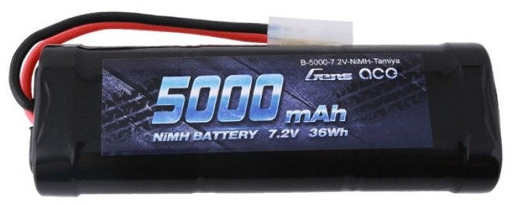 Battery Gens Ace 5000mAh 7,2V NiMH Tamiya - Product Image 1