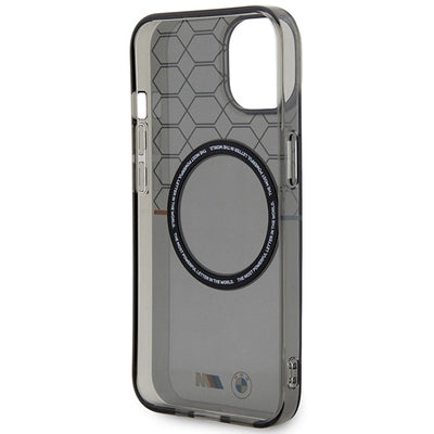 BMW Pattern MagSafe case for iPhone 14 Plus - gray