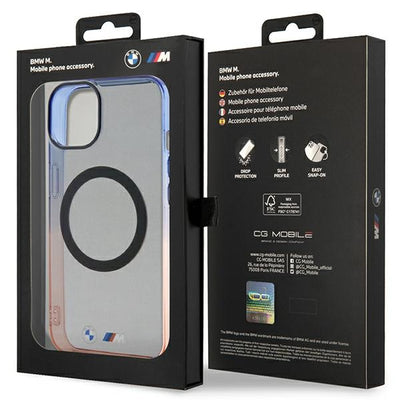 BMW Gradient Bumper MagSafe case for iPhone 14 Plus - gray