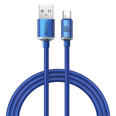 [RETURNED ITEM] Baseus Crystal Shine Series cable USB cable for fast charging and data transfer USB Type A - USB Type C 100W 