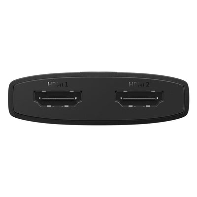 Baseus AirJoy 2in1 4K 60Hz bi-directional HDMI adapter with built-in 1m cable - black