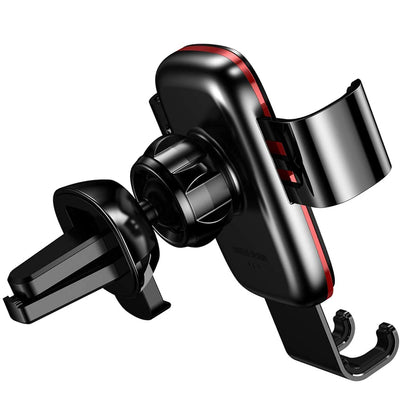 [RETURNED ITEM] Baseus Metal Age II gravitational car phone holder for ventilation grille black (SUJS000001)