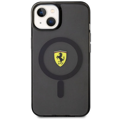 Ferrari FEHMP14MURKK iPhone 14 Plus 6.7" black/black hardcase Translucent Magsafe