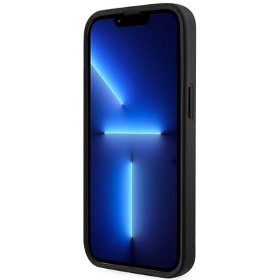 Guess GUHMP14MHGCFSEK iPhone 14 Plus 6.7" black/black hardcase GCube Stripes MagSafe