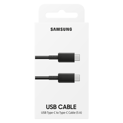 Samsung USB C cable 480Mbps 5A 1m (EP-DN975BBEGWW) - black