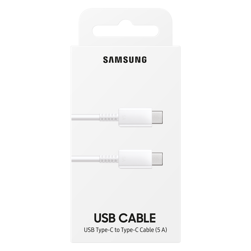 Samsung EP-DN975BWEGWW USB-C - USB-C 5A 480Mb/s cable 1m - white