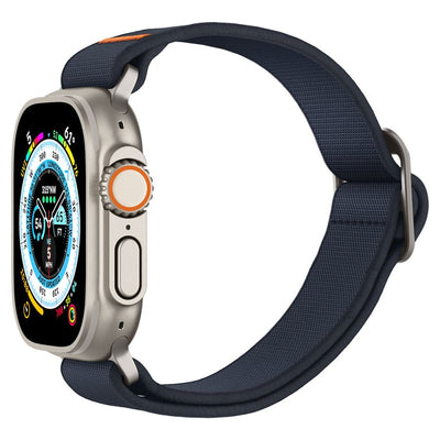 Spigen Fit Lite Ultra Strap for Apple Watch 4/5/6/7/8/9/SE/Ultra (42/44/45/49 mm) - Navy Blue
