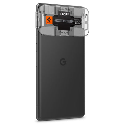 Spigen Glas.tR EZ Fit Optik Camera Protector for Google Pixel 7A - Black 2 pcs.