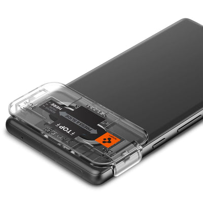 Spigen Glas.tR EZ Fit Optik Camera Protector for Google Pixel 7A - Black 2 pcs.