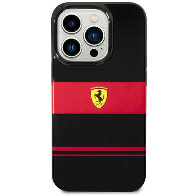 Ferrari FEHMP14LUCOK iPhone 14 Pro 6.1&quot; black/black hardcase IMD Combi Magsafe
