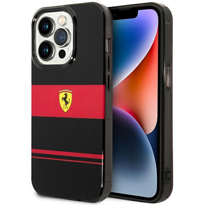 Ferrari FEHMP14XUCOK iPhone 14 Pro Max 6.7&quot; black/black hardcase IMD Combi Magsafe