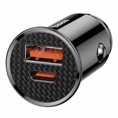 Car Charger Baseus Circular PD QC4.0+ 5A 30W (czarna) - Product Image 5