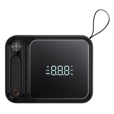 Jump starter Baseus Super Energy Ultra 3000A with power bank 26800 mAh - black