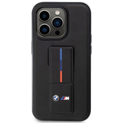 Case BMW BMHCP14X22GSLK iPhone 14 Pro Max 6.7" black/black hardcase Grip Hot Stamp