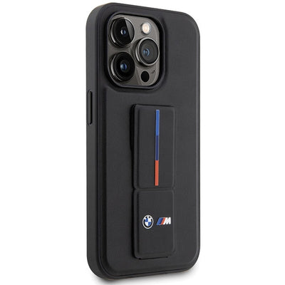 Case BMW BMHCP14X22GSLK iPhone 14 Pro Max 6.7" black/black hardcase Grip Hot Stamp