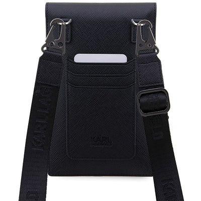 Karl Lagerfeld Handbag KLWBSAKCPMK black/black Saffiano Karl & Choupette