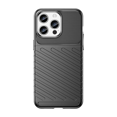 Armored iPhone 15 Pro Max Thunder Case - black — Hurtel