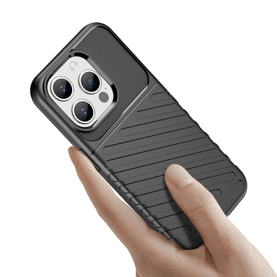 Armored iPhone 15 Pro Thunder Case - blue — Hurtel