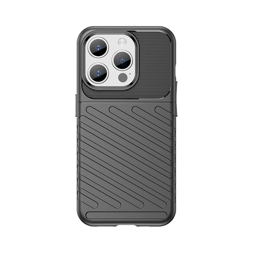Armored iPhone 15 Pro Thunder Case - black — Hurtel