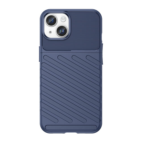 Armored iPhone 15 Plus Thunder Case - blue — Hurtel