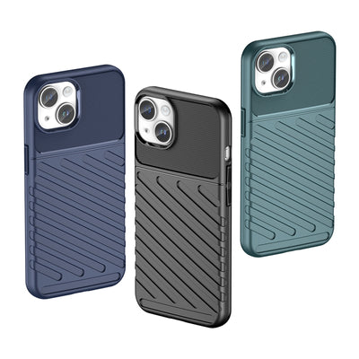 Armored iPhone 15 Plus Thunder Case - black — Hurtel