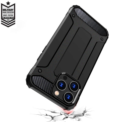 iPhone 15 Pro Max Hybrid Armor case - blue — Hurtel