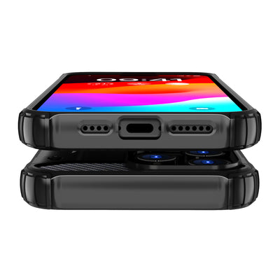 iPhone 15 Pro Max Hybrid Armor case - blue — Hurtel
