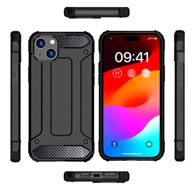 iPhone 15 Hybrid Armor case - blue — Hurtel
