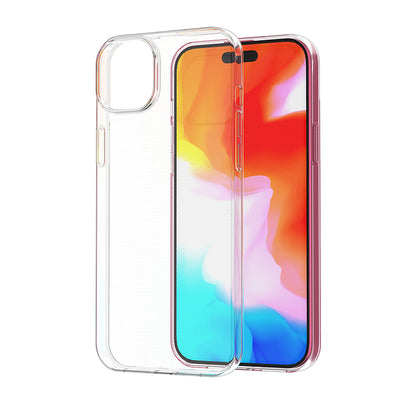 iPhone 15 Plus case from the Ultra Clear series in transparent color — Hurtel