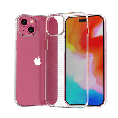 iPhone 15 Plus case from the Ultra Clear series in transparent color — Hurtel
