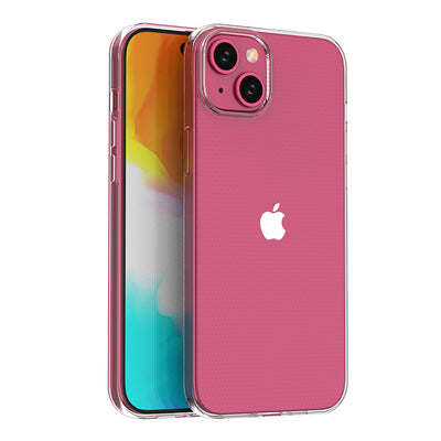 iPhone 15 Plus case from the Ultra Clear series in transparent color — Hurtel