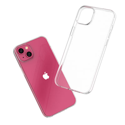 iPhone 15 Plus case from the Ultra Clear series in transparent color — Hurtel