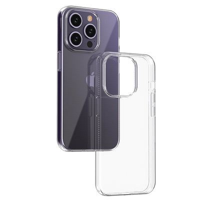 iPhone 15 Pro case from the Ultra Clear series in transparent color — Hurtel